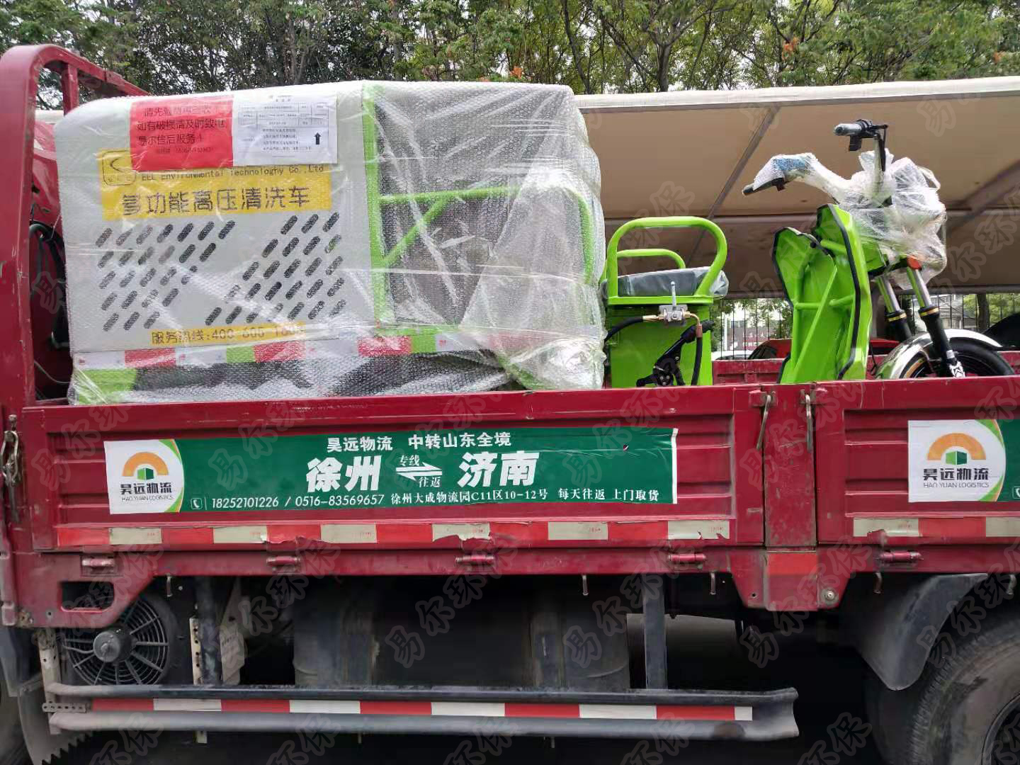 日常發(fā)貨——多功能高壓清洗車(chē)